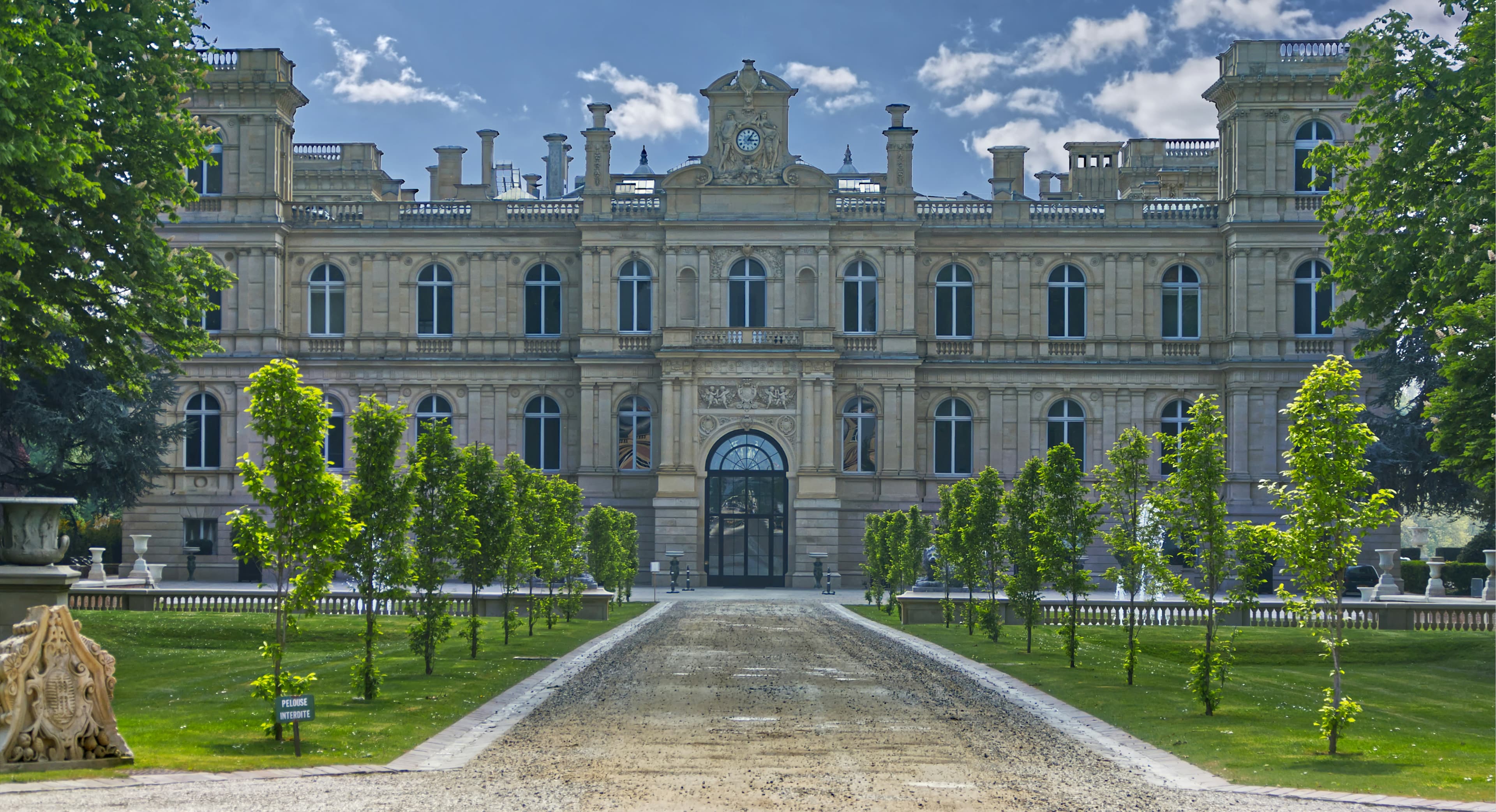 Front view of The Royal Palace
